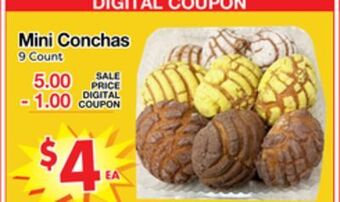 Superior Grocers Mini conchas offer