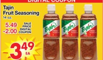 Superior Grocers Tajin fruit seasoning offer