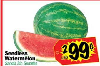 Superior Grocers Seedless watermelon offer