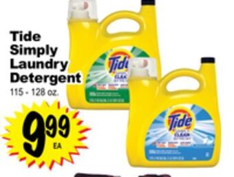 Superior Grocers Tide simply laundry detergent offer