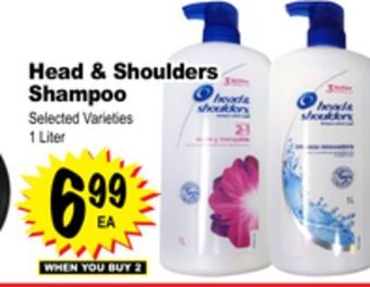 Superior Grocers Head & shoulders shampoo offer