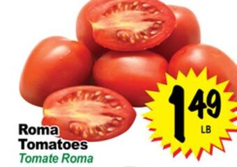 Superior Grocers Roma tomatoes offer