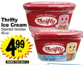 Superior Grocers Thrifty ice cream offer