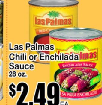 Superior Grocers Las palmas chili or enchilada sauce offer