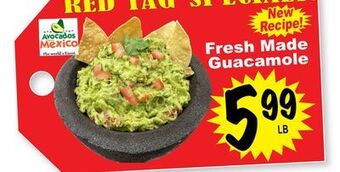 Superior Grocers Fresh made guacamole offer