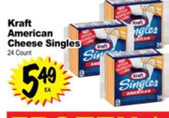 Superior Grocers Kraft american cheese singles offer