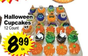 Superior Grocers Halloween cupcakes offer