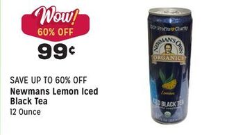Grocery Outlet Lemon iced black tea offer