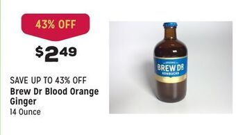 Grocery Outlet Blood orange ginger offer