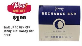 Grocery Outlet Nut honey bar offer