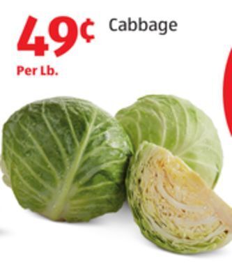Aldi Cabbage offer