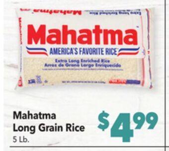 Vallarta Supermarkets Mahatma long grain rice offer