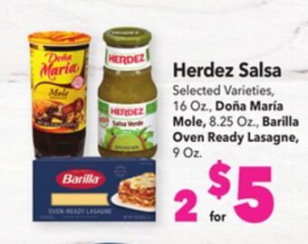 Vallarta Supermarkets Herdez salsa offer