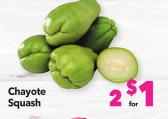 Vallarta Supermarkets Chayote squash offer