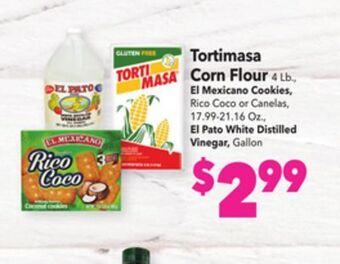 Vallarta Supermarkets Tortimasa corn flour offer