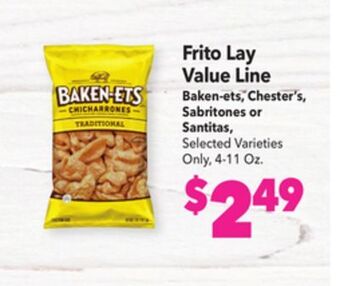 Vallarta Supermarkets Frito lay value line offer
