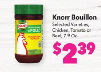 Vallarta Supermarkets Knorr bouillon offer