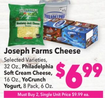 Vallarta Supermarkets Joseph farms cheese offer