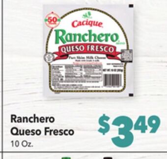 Vallarta Supermarkets Ranchero queso fresco offer