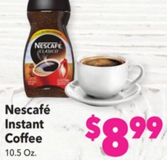 Vallarta Supermarkets Nescafé instant coffee offer