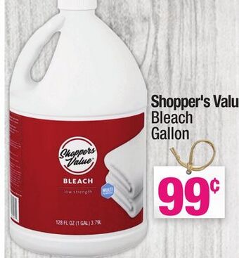 Super King Markets Shopper's value bleach offer