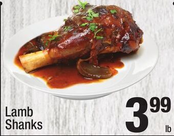 Super King Markets Lamb shanks offer