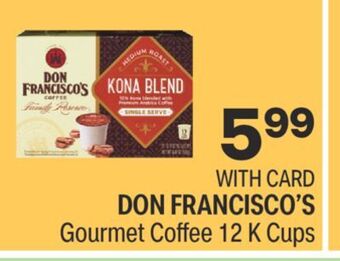 CVS Don francisco's gourmet coffee 12 k cups offer