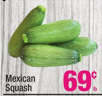 Super King Markets Mexican squash offer