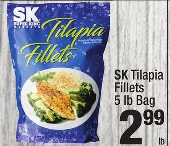 Super King Markets Sk tilapia fillets offer