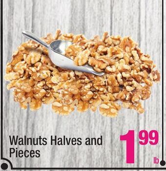 Super King Markets Walnuts halves and pieces offer