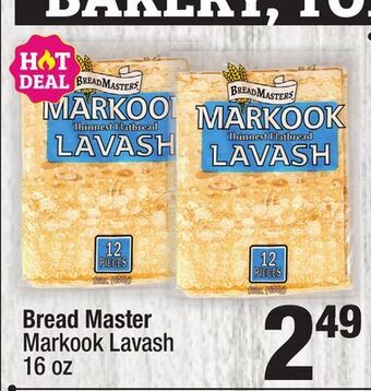 Super King Markets Bread master markook lavash offer