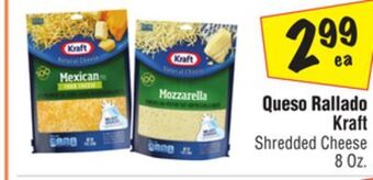 El Super Kraft shredded cheese offer