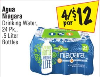 El Super Agua niagara drinking water offer