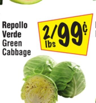 El Super Green cabbage offer