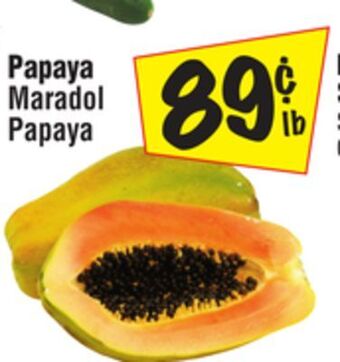 El Super Maradol papaya offer