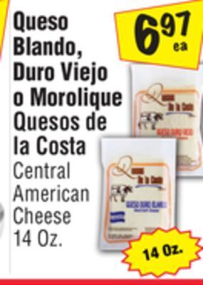 El Super Central american cheese offer