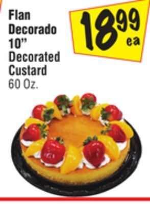 El Super 10 decorated custard offer