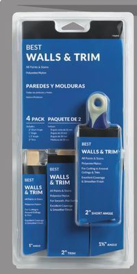 Menards Best paint brush value pack - 4 piece offer