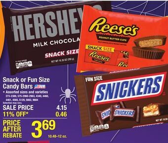 Menards Kit kat snack size bars - 10.78 oz offer