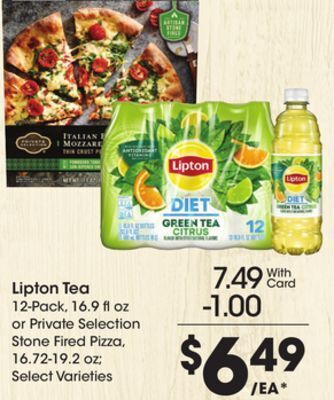 Kroger Lipton tea offer