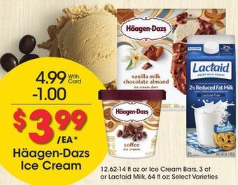 Kroger Häagen-dazs ice cream offer