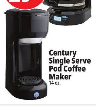 Ocean State Job Lot Century single serve pod coffee maker offer