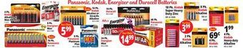 Ocean State Job Lot Batteries offer