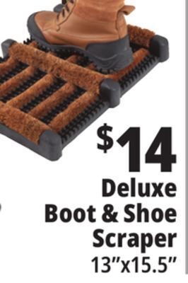 Ocean State Job Lot Deluxe boot & shoe scraper offer