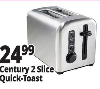 Ocean State Job Lot Century 2 slice quick-toast offer