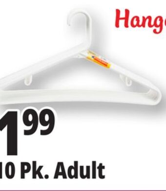 Ocean State Job Lot Homeliving velvet suit hangers, 20 count offer