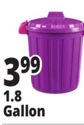 Ocean State Job Lot Hemicasa small oscar bin with lid and handles, 7 l offer