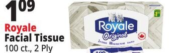 Ocean State Job Lot Royale facial tissue offer