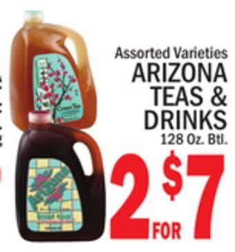 C Town Arizona teas & drinks offer