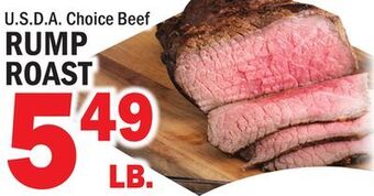 C Town Rump roast offer